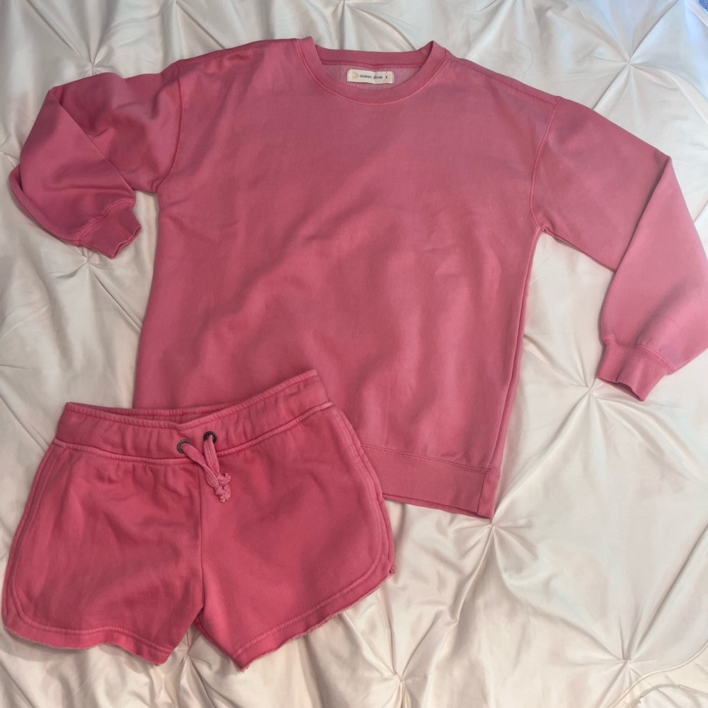 Crewneck and short set
